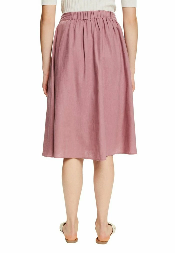 Esprit Pleated Skirt - Mauve - Image 5