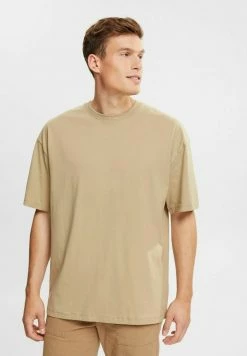 Esprit Basic T-shirt - Pale Khaki