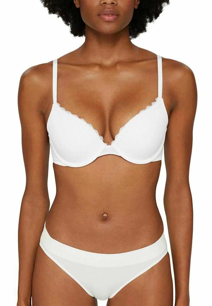 Esprit MIT SPITZE - Push-up Bra - White - Image 6