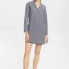 Esprit NIGHTSHIRT LONG SLEEVE - Nightie - Dark Blue