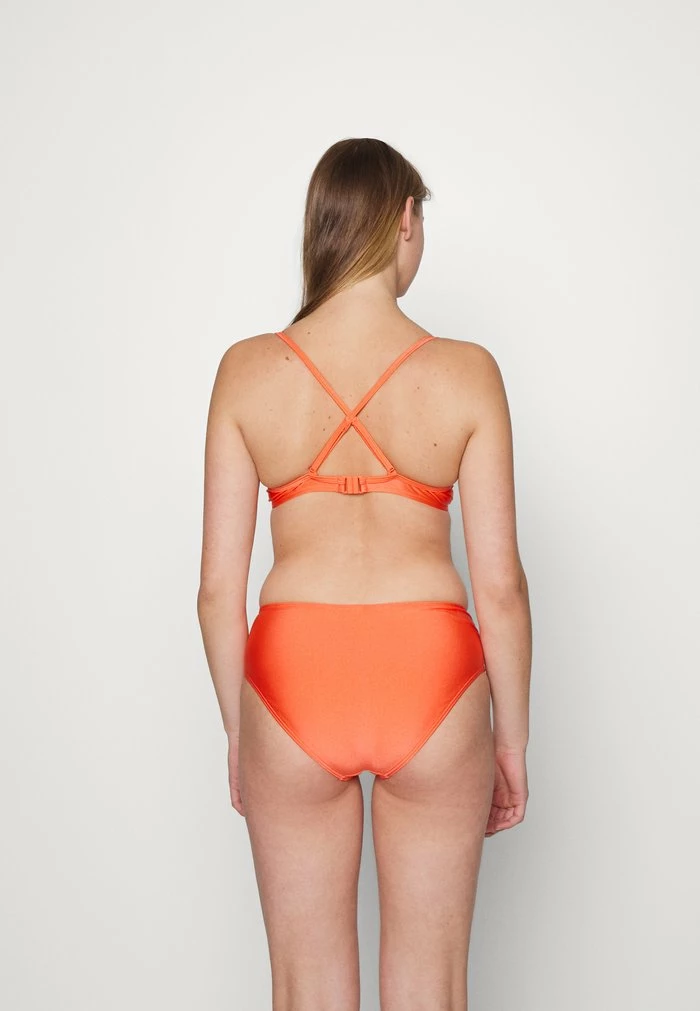 Esprit ZALEY BEACH BRIEF DRAPING EFFECT - Bikini Bottoms - Coral - Image 3