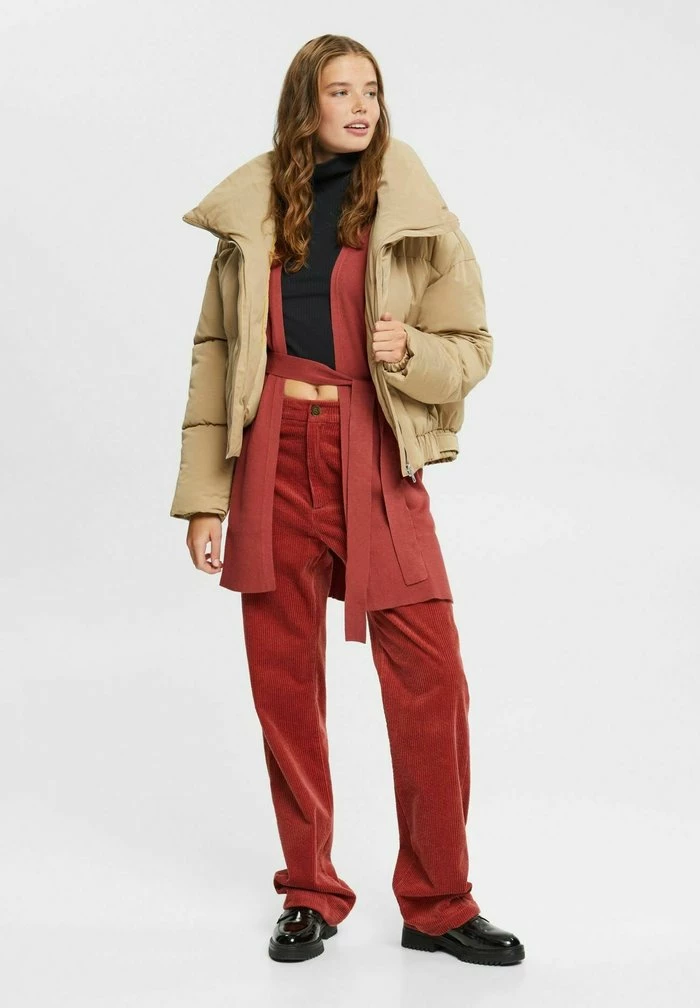 Esprit GÜRTEL - Cardigan - Terracotta New - Image 5