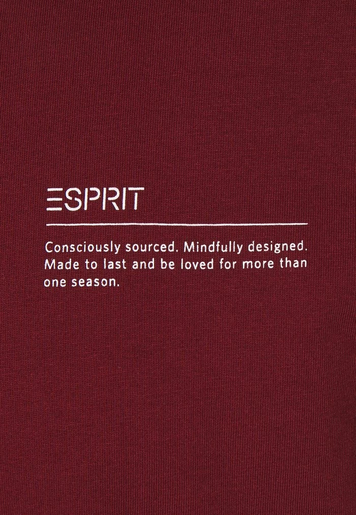 Esprit TEE - Basic T-shirt - Garnet Red - Image 3
