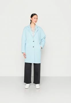Esprit Classic Coat - Grey Blue