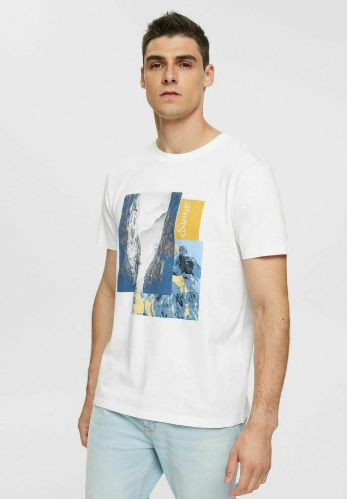 Esprit Print T-shirt - White