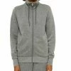 Esprit Zip-up Sweatshirt - Medium Grey