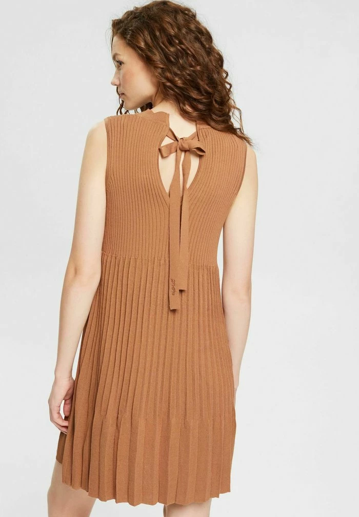 Esprit Jumper Dress - Brown - Image 3