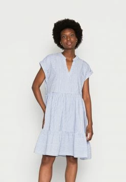 Esprit STRIPE DRESS - Day Dress - Off White