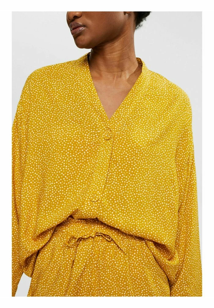 Esprit MIT PÜNKTCHENMUSTER - Pyjama Set - Honey Yellow - Image 4