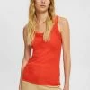 Esprit MIT SPITZE - Top - Orange Red