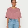 Esprit VACA - Print T-shirt - Mauve