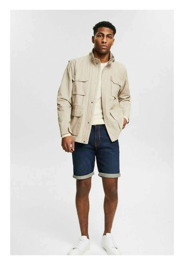 Esprit OCS RCS FIELDJ - Summer Jacket - Light Beige