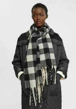 Esprit RCS TNECHECKSC - Scarf - Anthracite