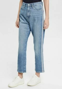 Esprit Straight Leg Jeans - Blue Light Washed