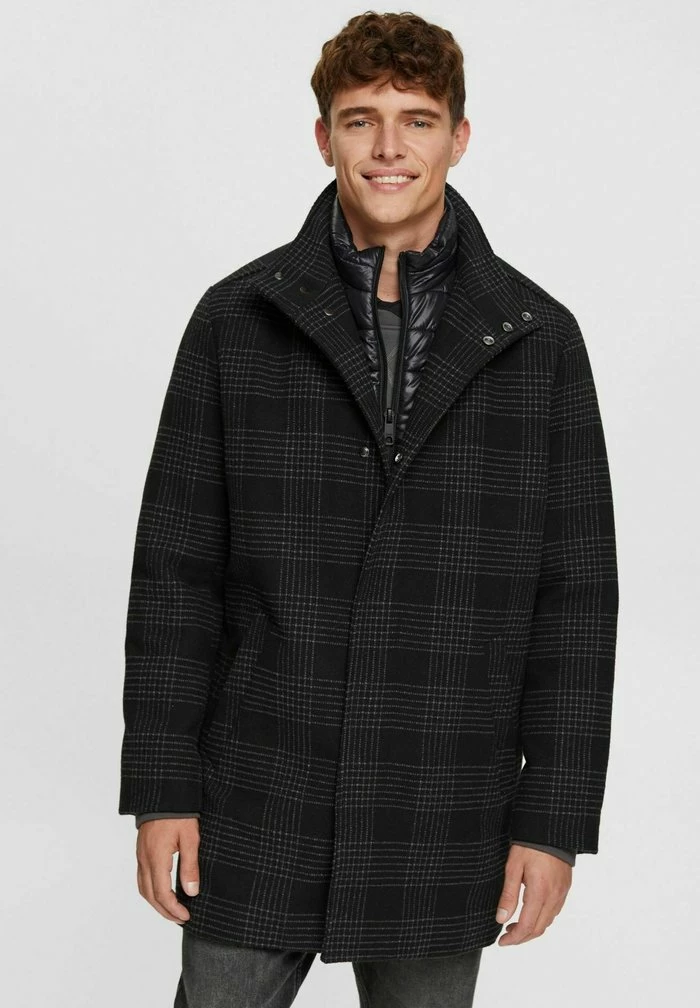 Esprit MIT ABNEHMBARER FUTTER - Short Coat - Anthracite