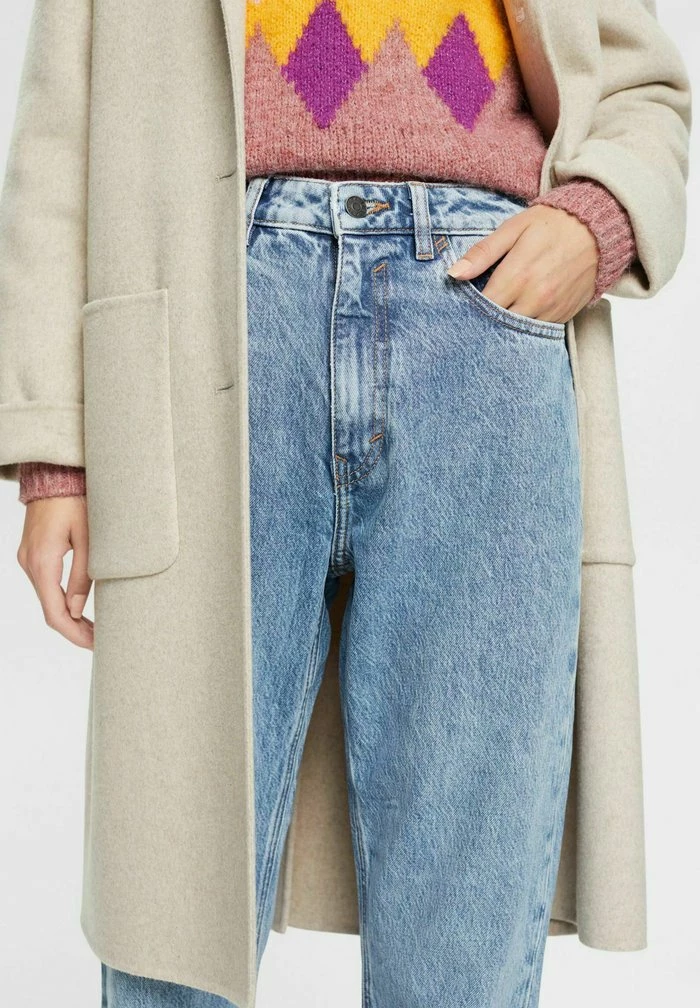 Esprit Straight Leg Jeans - Blue Medium Washed - Image 4