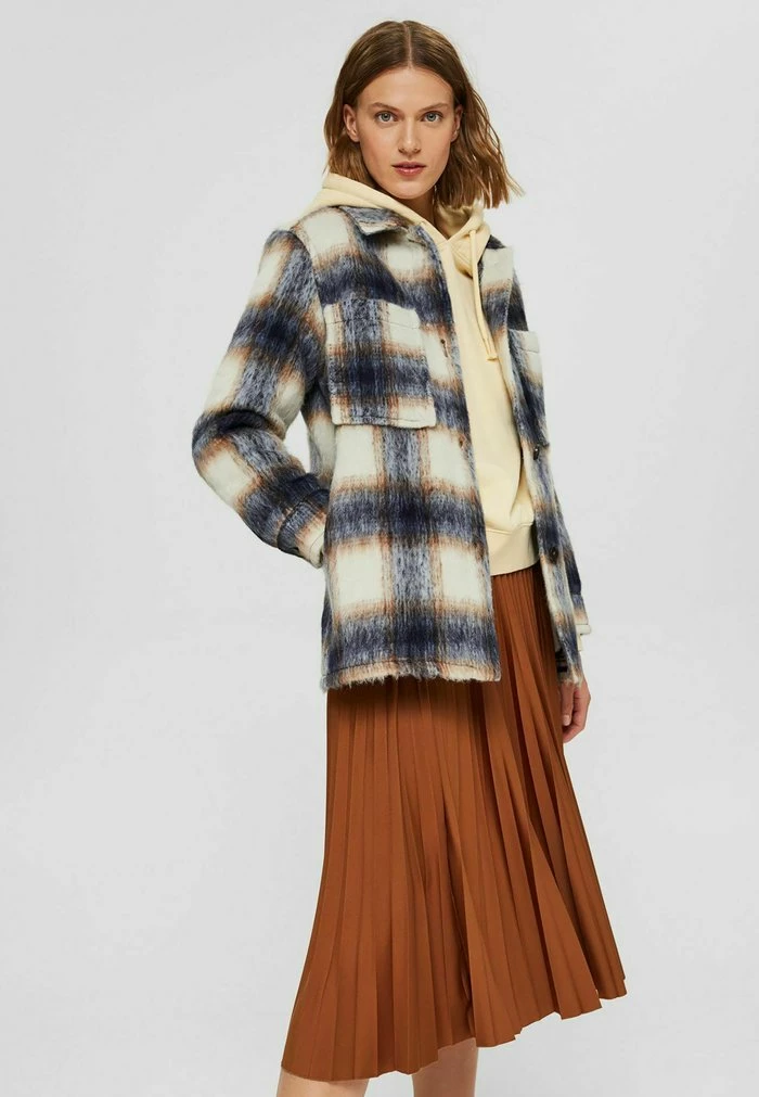 Esprit INDOOR SHACKET - Light Jacket - Navy - Image 4