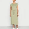 Esprit PIMA DRESS - Jersey Dress - Light Khaki