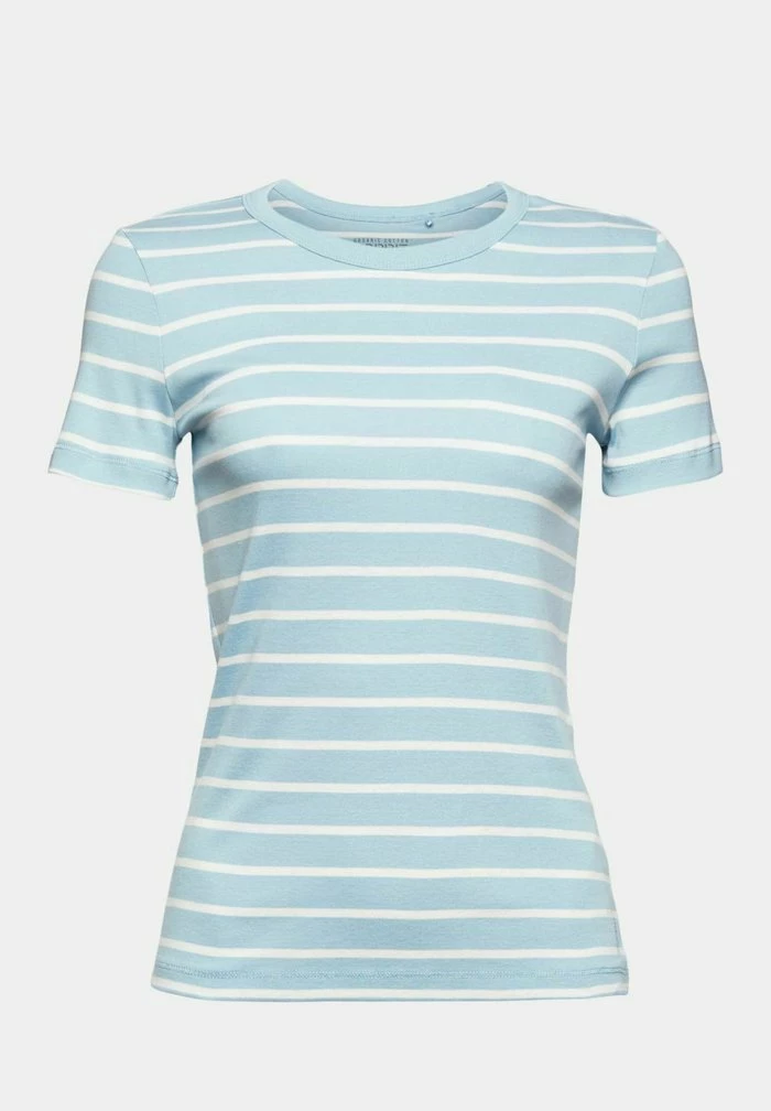 Esprit MIT STREIFEN - Print T-shirt - Grey Blue - Image 7