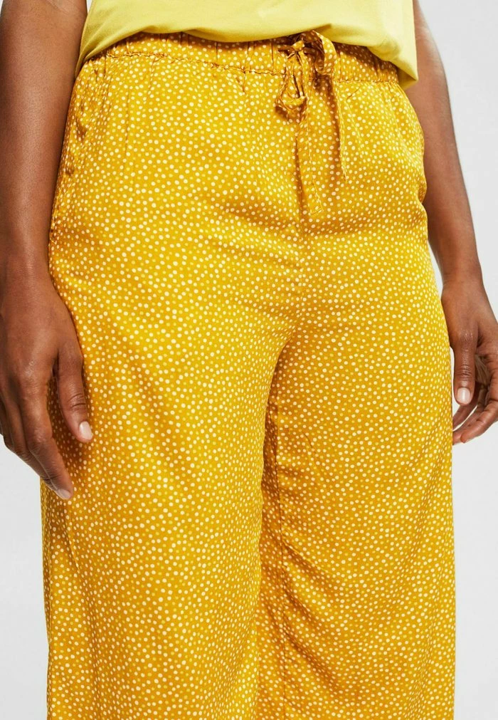 Esprit MIT PÜNKTCHENMUSTER LENZING ECOVERO - Pyjama Bottoms - Honey Yellow - Image 4