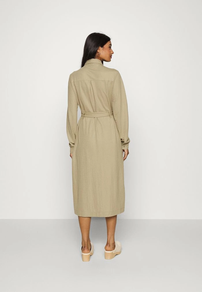 Esprit DRESS SANDWASH - Shirt Dress - Khaki - Image 3