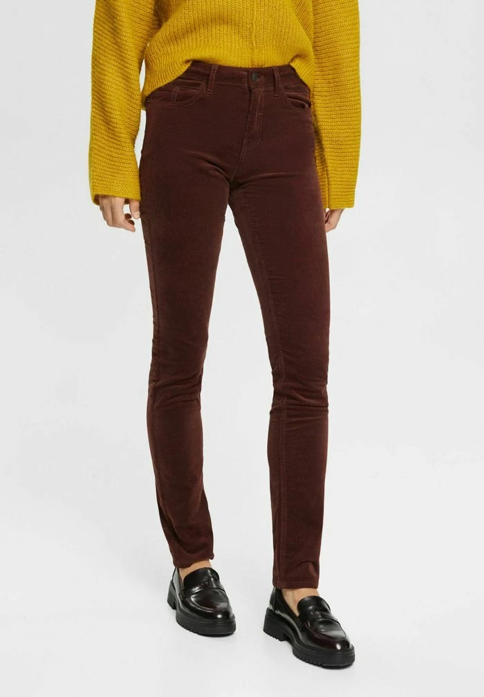 Esprit BABYCORDHOSE - Trousers - Rust Brown