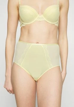 Esprit MIX PAR HIGH WAIST BRIEF - Briefs - Light Yellow