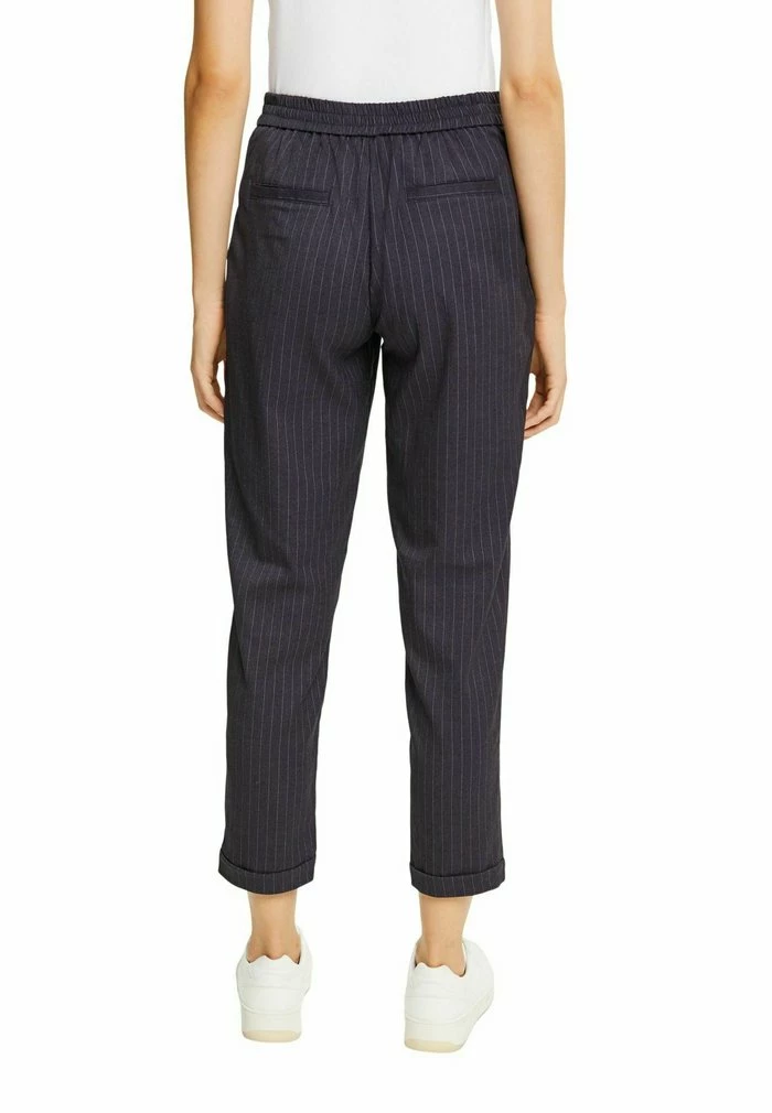 Esprit MIT NADELSTREIFEN - Trousers - Navy - Image 8