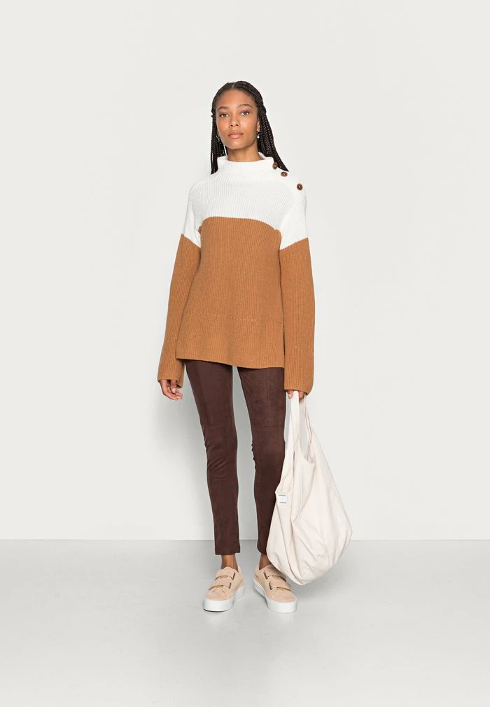 Esprit Leggings - Trousers - Rust Brown - Image 2