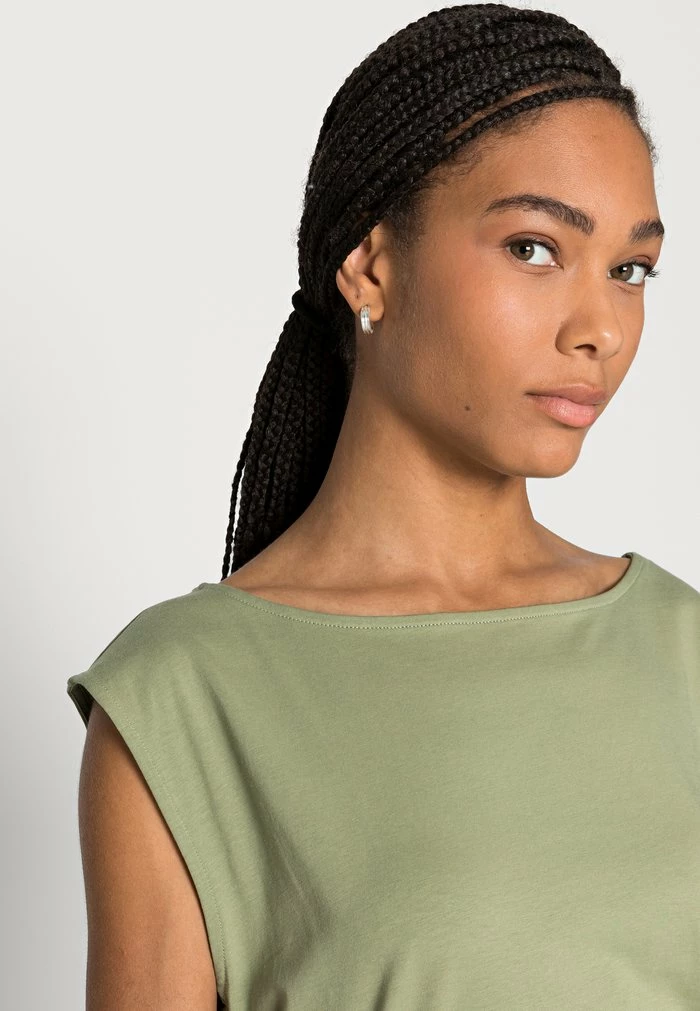 Esprit TEE - Basic T-shirt - Light Khaki - Image 5