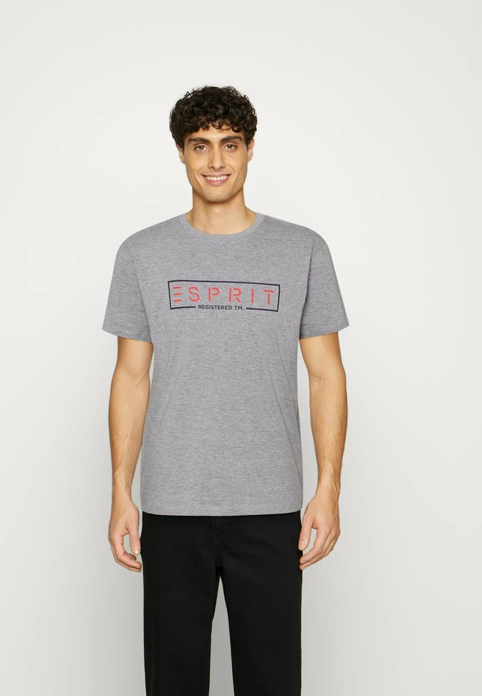 Esprit Print T-shirt - Medium Grey