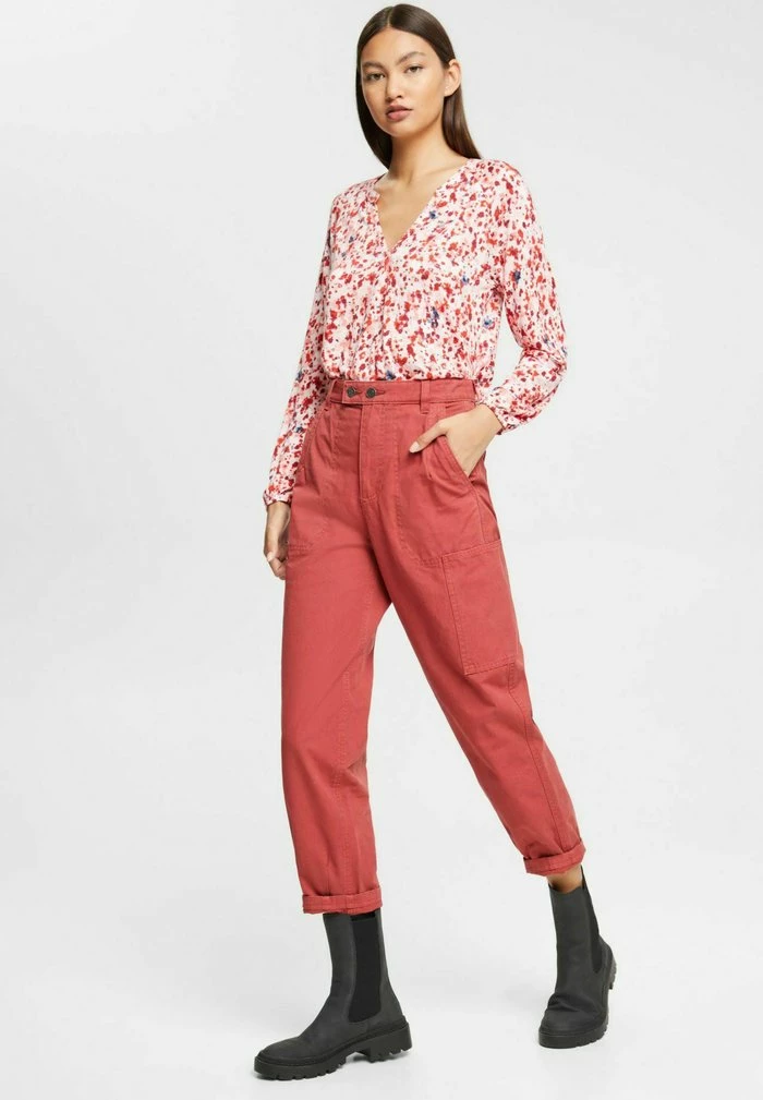 Esprit Long Sleeved Top - Light Pink - Image 2