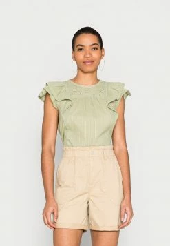Esprit DOB BLOUSE - Blouse - Khaki Green