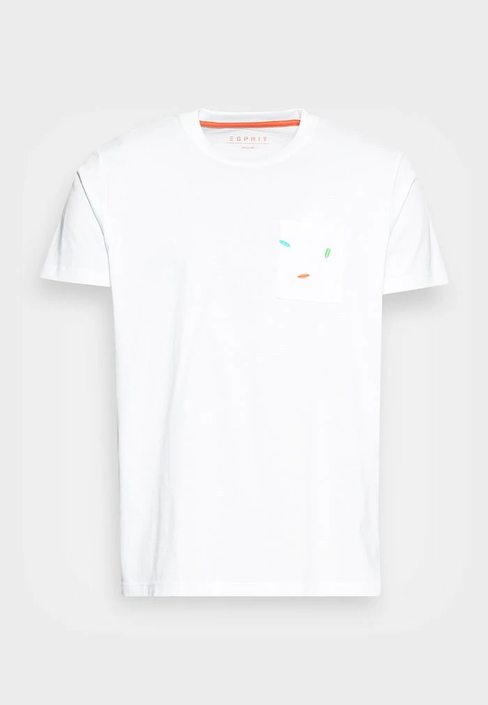 Esprit Print T-shirt - White - Image 4