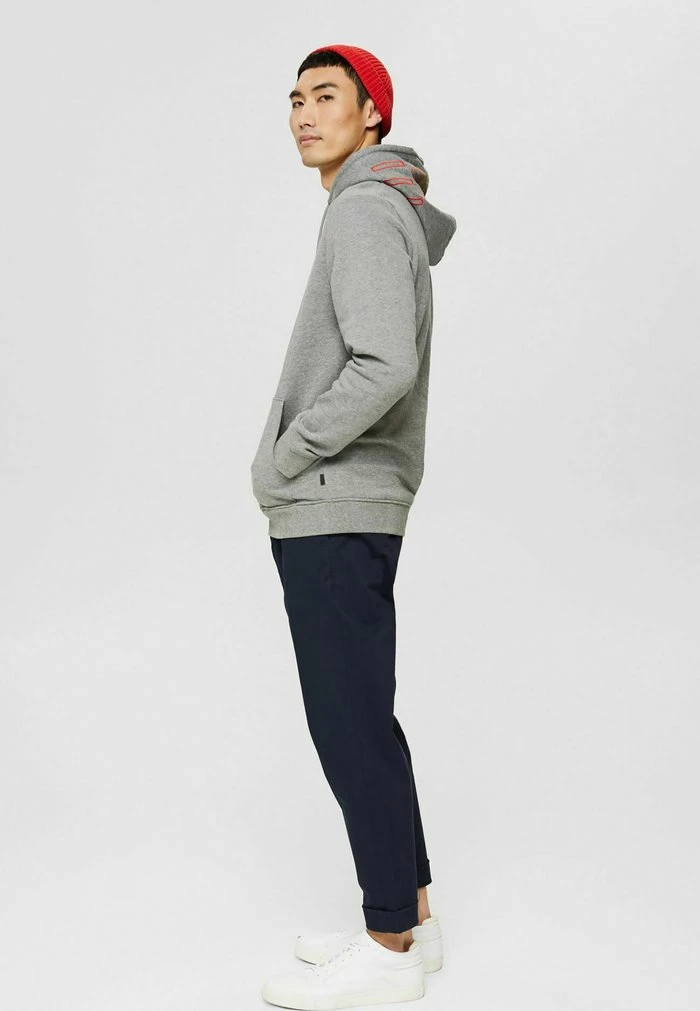 Esprit REGULAR FIT - Hoodie - Medium Grey - Image 2