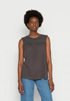 Esprit SUS DECO - Basic T-shirt - Anthracite