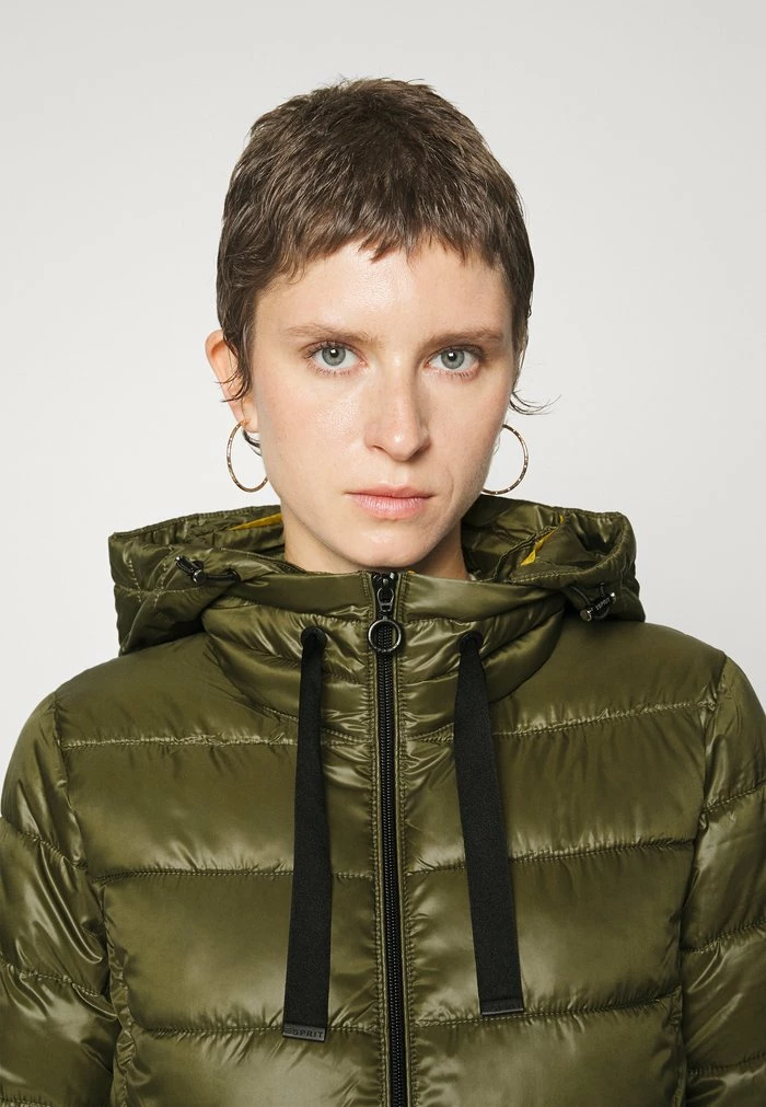 Esprit Winter Jacket - Dark Khaki - Image 5