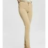 Esprit HIGH RISE - Slim Fit Jeans - Sand