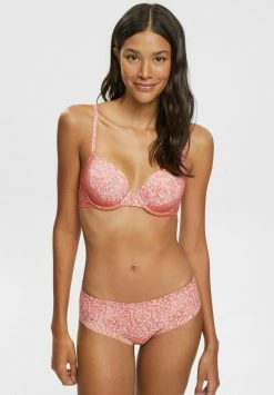 Esprit MICRO PRINTED THE TIMELESS FIT SEXY - Underwired Bra - Terracotta