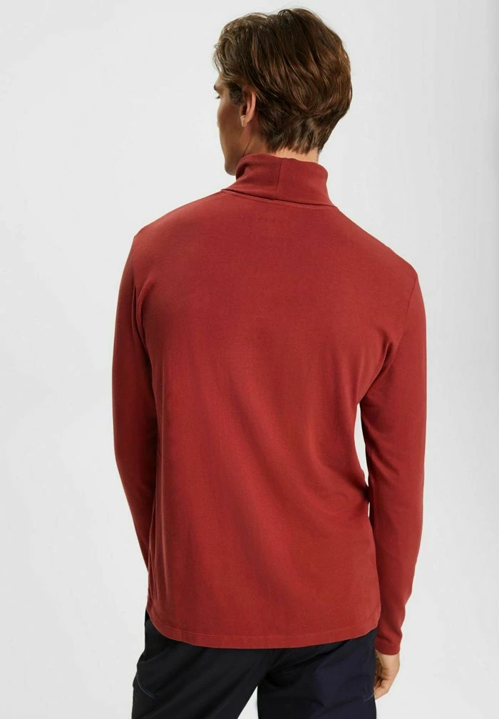 Esprit SOFT ROLL - Long Sleeved Top - Terracotta New - Image 3