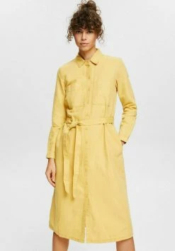 Esprit Shirt Dress - Yellow
