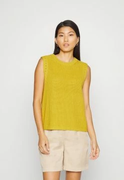 Esprit VEST - Top - Dusty Yellow