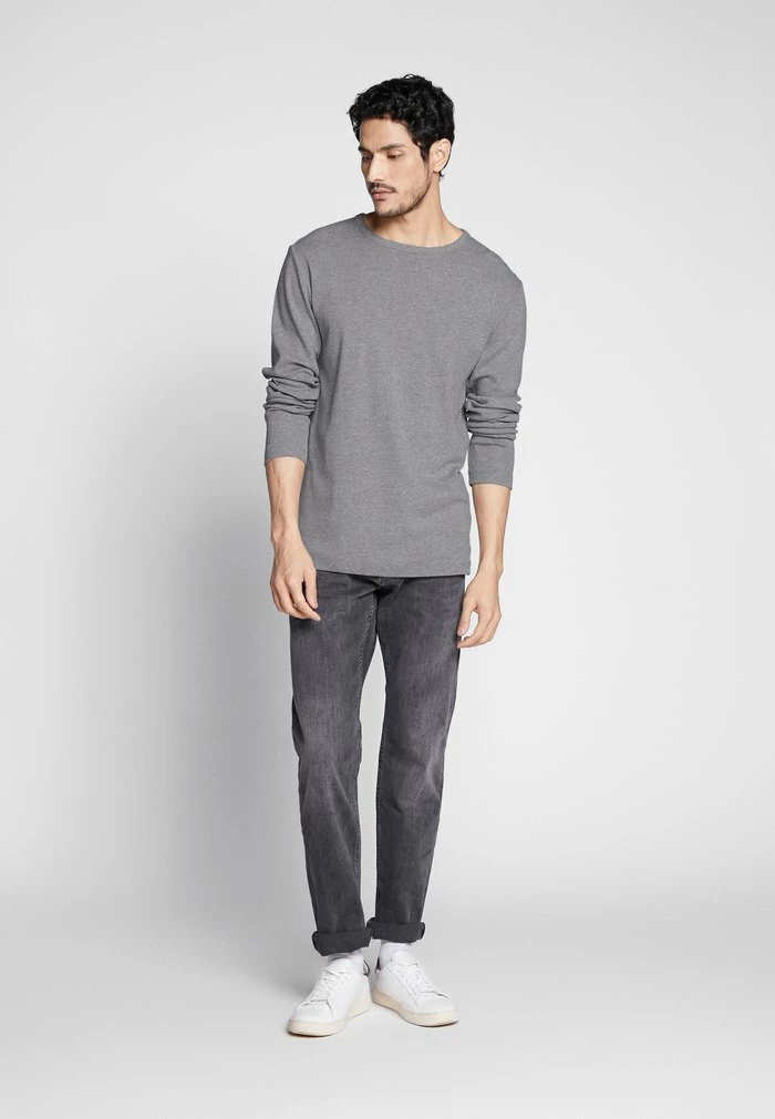 Esprit Long Sleeved Top - Medium Grey - Image 2