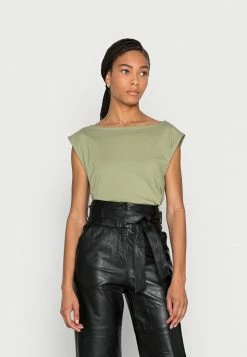 Esprit TEE - Basic T-shirt - Light Khaki