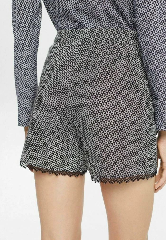 Esprit PRINTED SINGLE AOP - Pyjama Bottoms - Black - Image 5