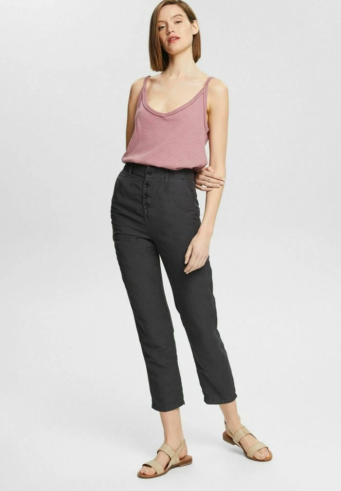 Esprit Trousers - Anthracite - Image 2