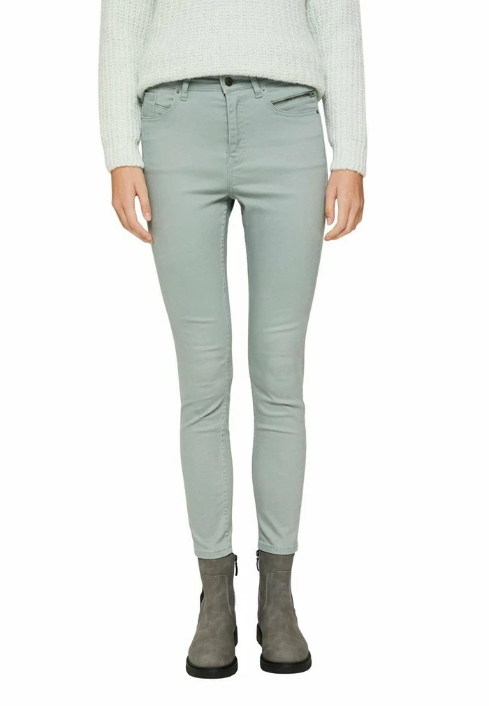 Esprit SKINNY - Trousers - Dusty Green - Image 7