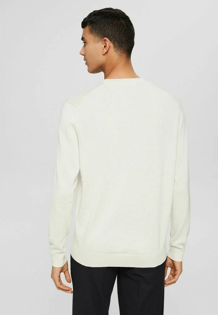 Esprit F PIMA V NK - Sweatshirt - Off White - Image 3