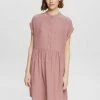 Esprit MIT KNOPFLEISTE - Shirt Dress - MAUVE