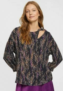 Esprit MIT CUT OUT - Blouse - Black